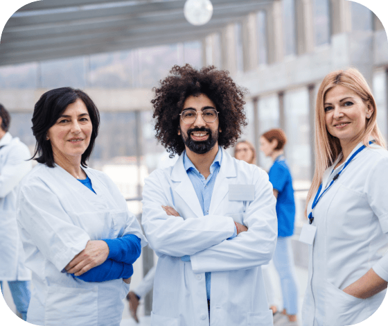 group of medical team